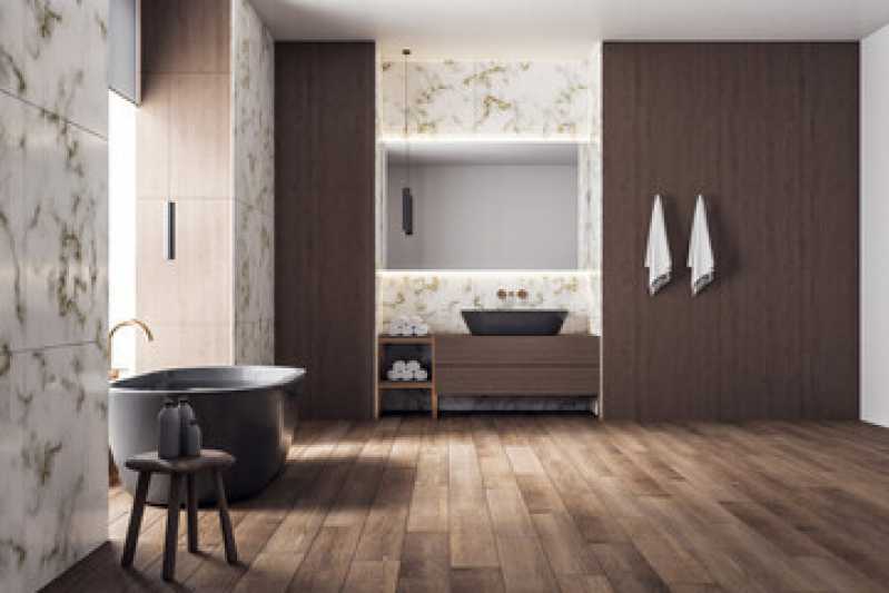 Banheiro Planejado de Apartamento Jardim Lusitânia - Sala de Apartamento Pequeno Planejado