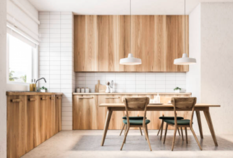 Cozinha de Apartamento Planejado Orçamento Cotia - Cozinha Planejada para Apartamento Pequeno