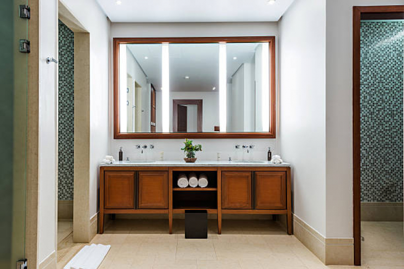 Móveis para Banheiro sob Medida Pedreira - Móveis Modulados sob Medida