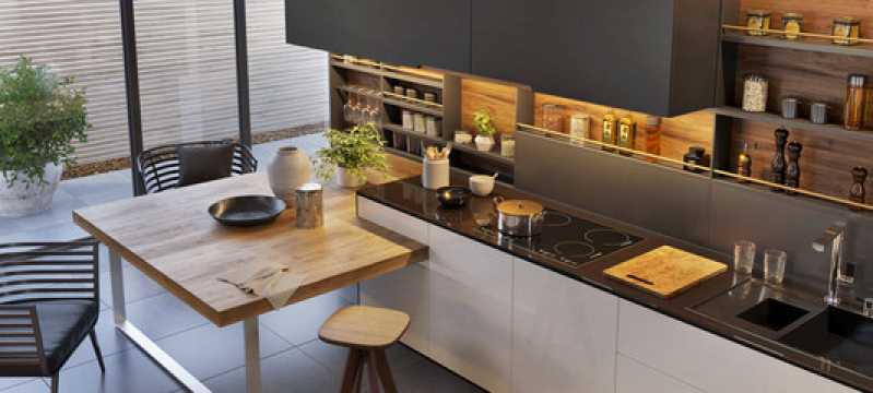 Qual o Valor de Armário de Cozinha de Canto Planejado Embu das Artes - Armário de Cozinha Planejado Simples