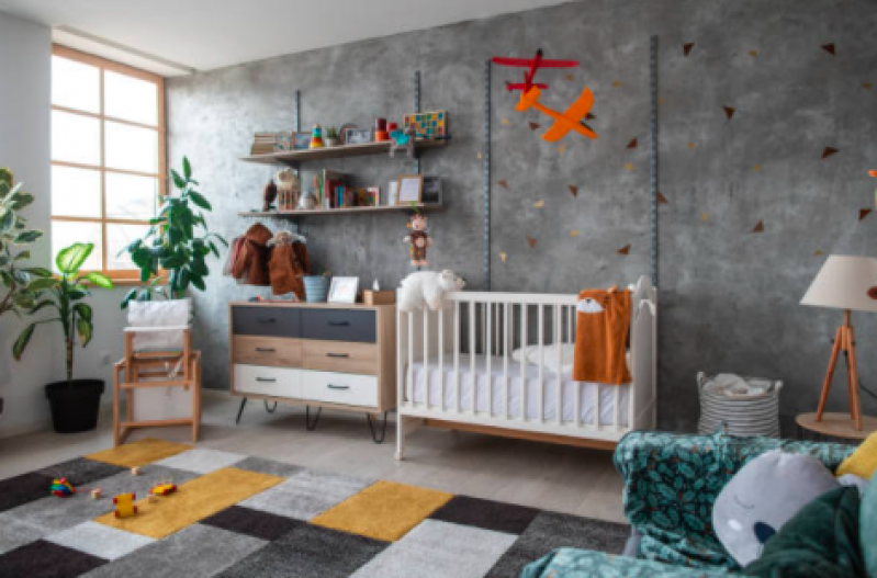 Quarto de Bebê Planejado para Apartamento Pequeno Valor Sorocaba - Quarto Planejado para Apartamento Pequeno