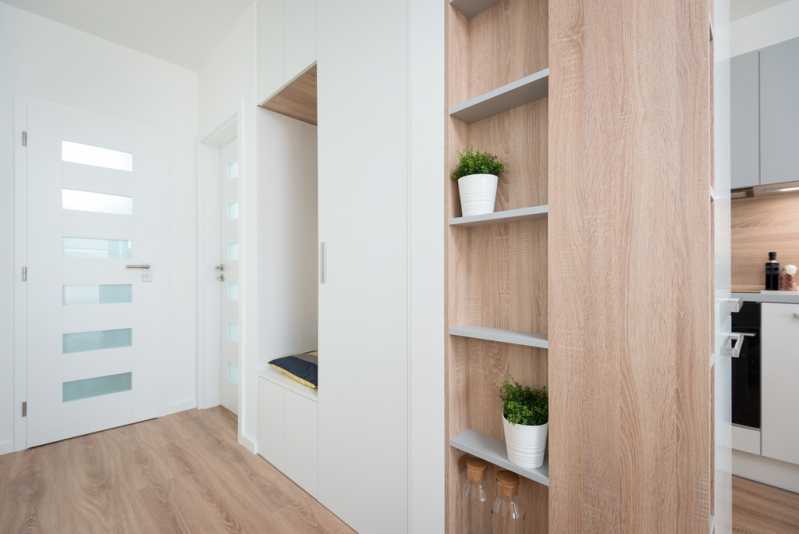 Sala de Apartamento Pequeno Planejado Valor São Roque - Quarto Apartamento Planejado