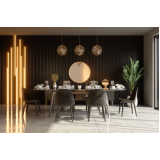 móveis planejados para sala de jantar moderna orçar Rio Claro