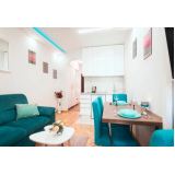 sala de estar planejada para apartamento pequeno orçamento Avaré